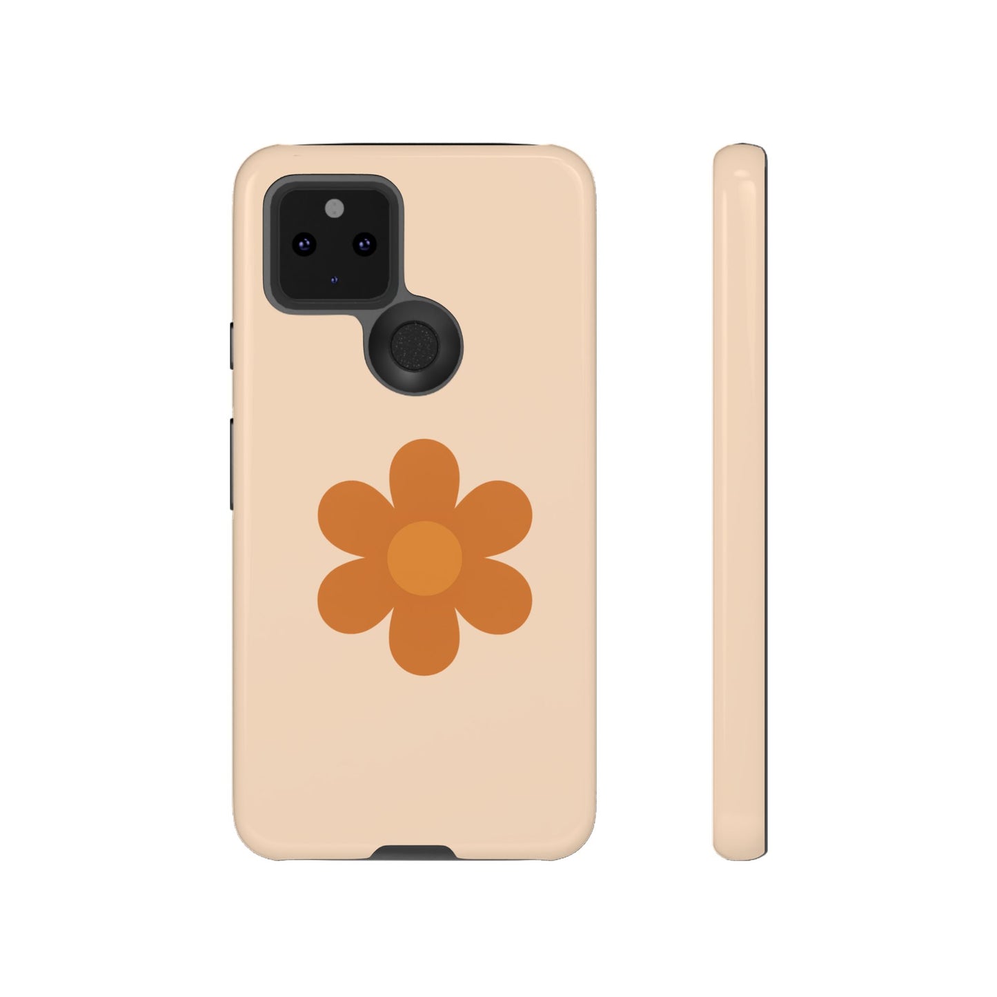 Stylish Flower Phone Case, Floral Tough Case, Trendy Mobile Cover, Cute Gift for Friends, Birthday, Everyday Use