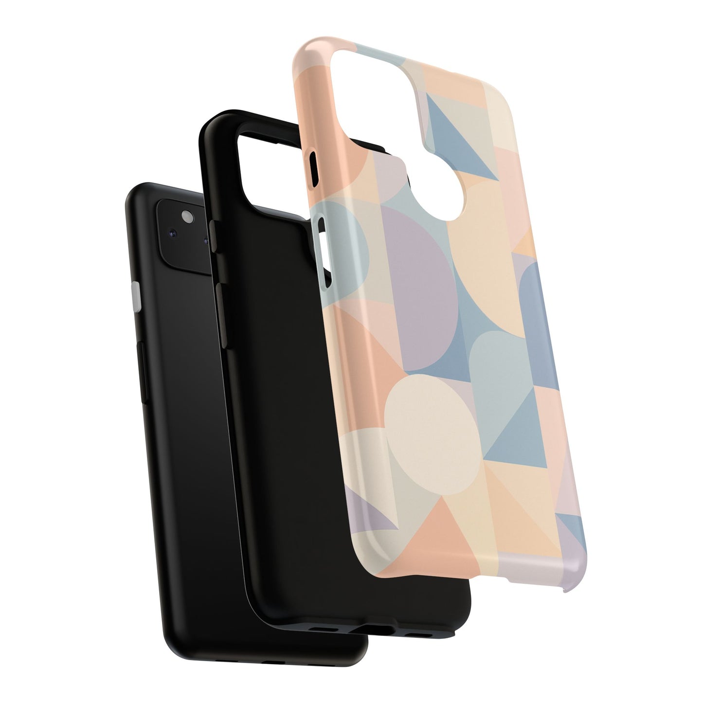 Geometric Phone Case - Stylish, Durable, Protective Cover for Everyday Use, Gift for Her, Trendy Design, Birthday, Back to School