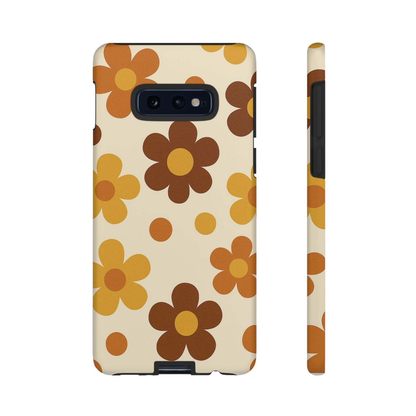 Flower Pattern Phone Case, Cute Phone Cover, Floral Design, Tough Phone Accessories, Gifts for Her, Boho Style Case