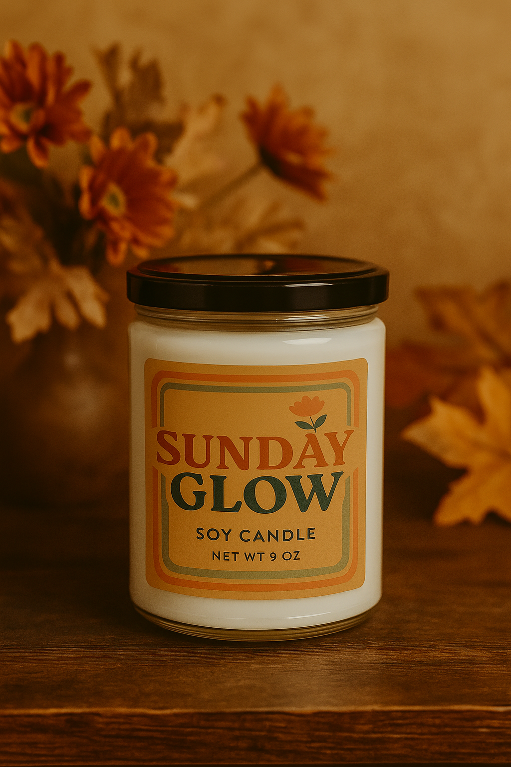Sunday Glow Scented Soy Candle