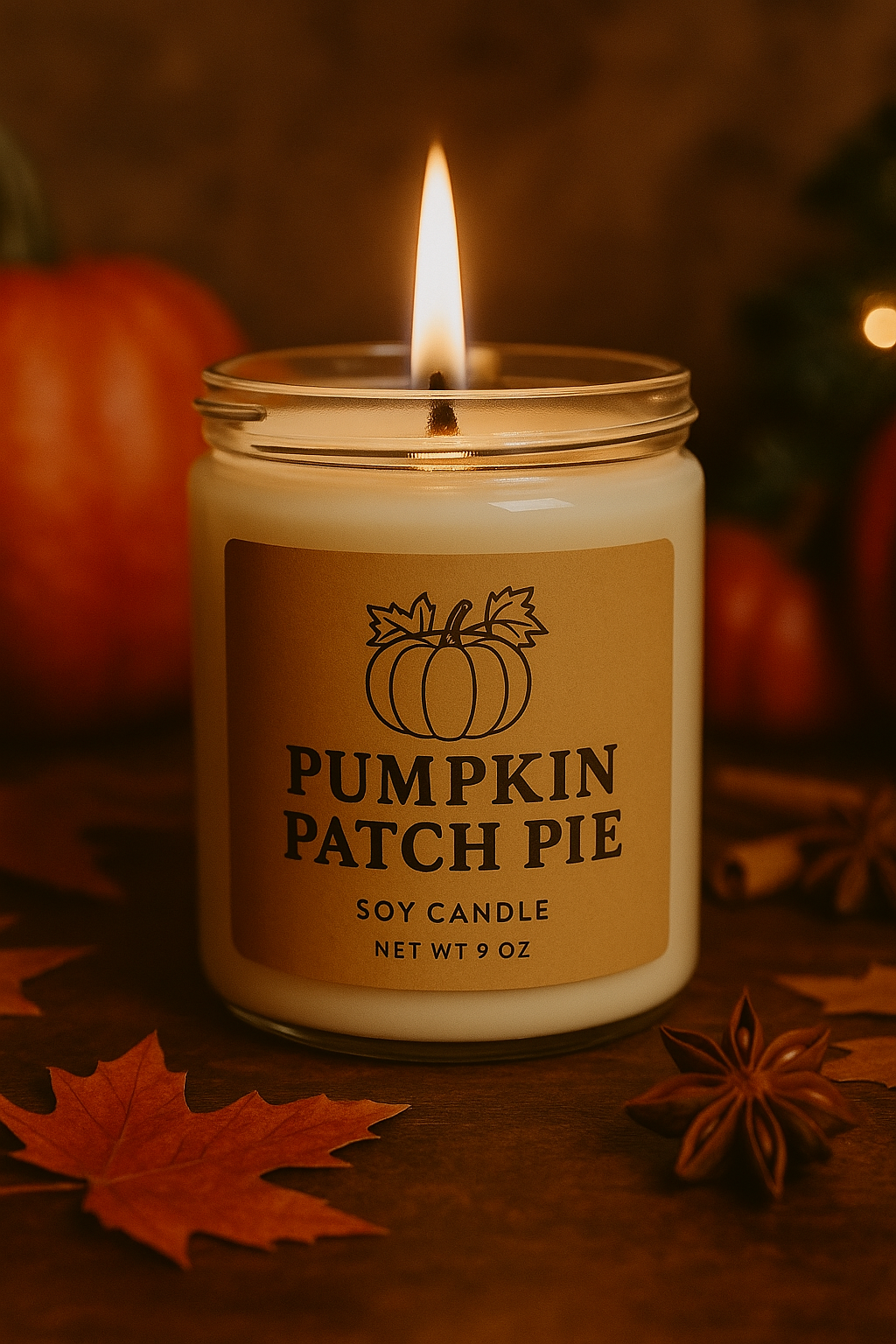 Pumpkin Patch Pie Candle