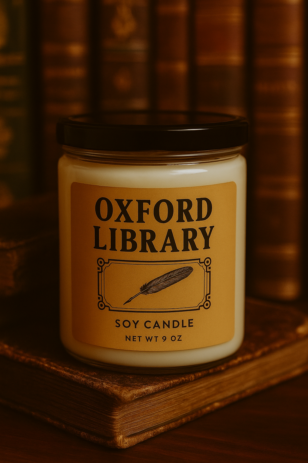 Oxford Library Scented Soy Candle
