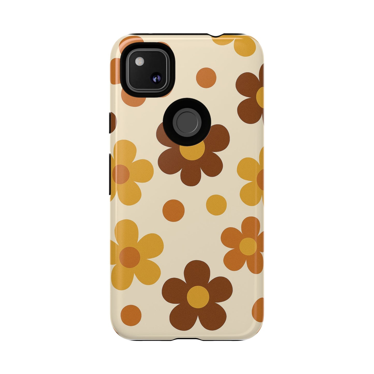 Flower Pattern Phone Case, Cute Phone Cover, Floral Design, Tough Phone Accessories, Gifts for Her, Boho Style Case