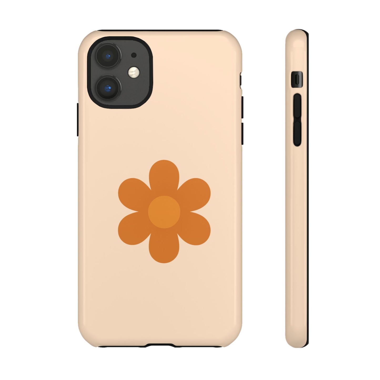 Stylish Flower Phone Case, Floral Tough Case, Trendy Mobile Cover, Cute Gift for Friends, Birthday, Everyday Use