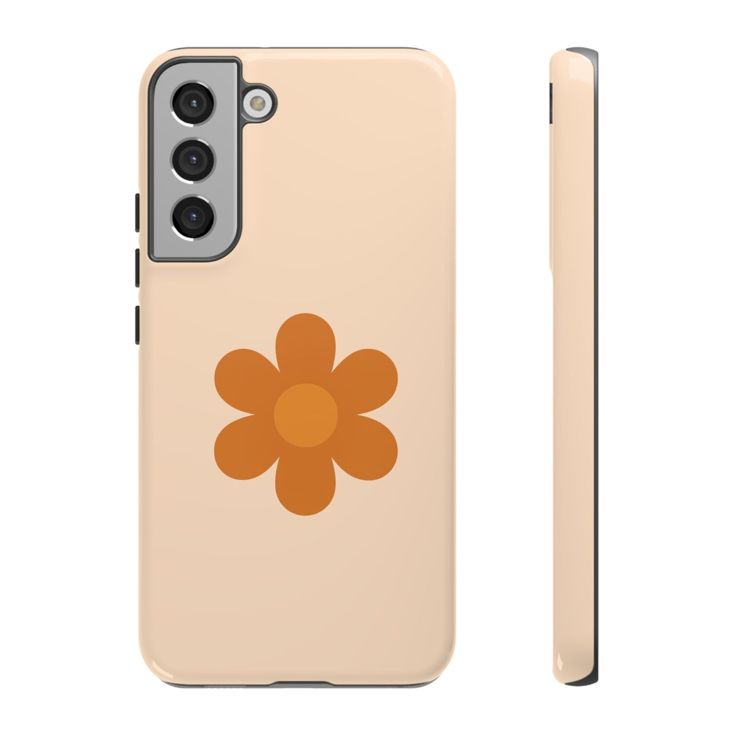 Stylish Flower Phone Case, Floral Tough Case, Trendy Mobile Cover, Cute Gift for Friends, Birthday, Everyday Use
