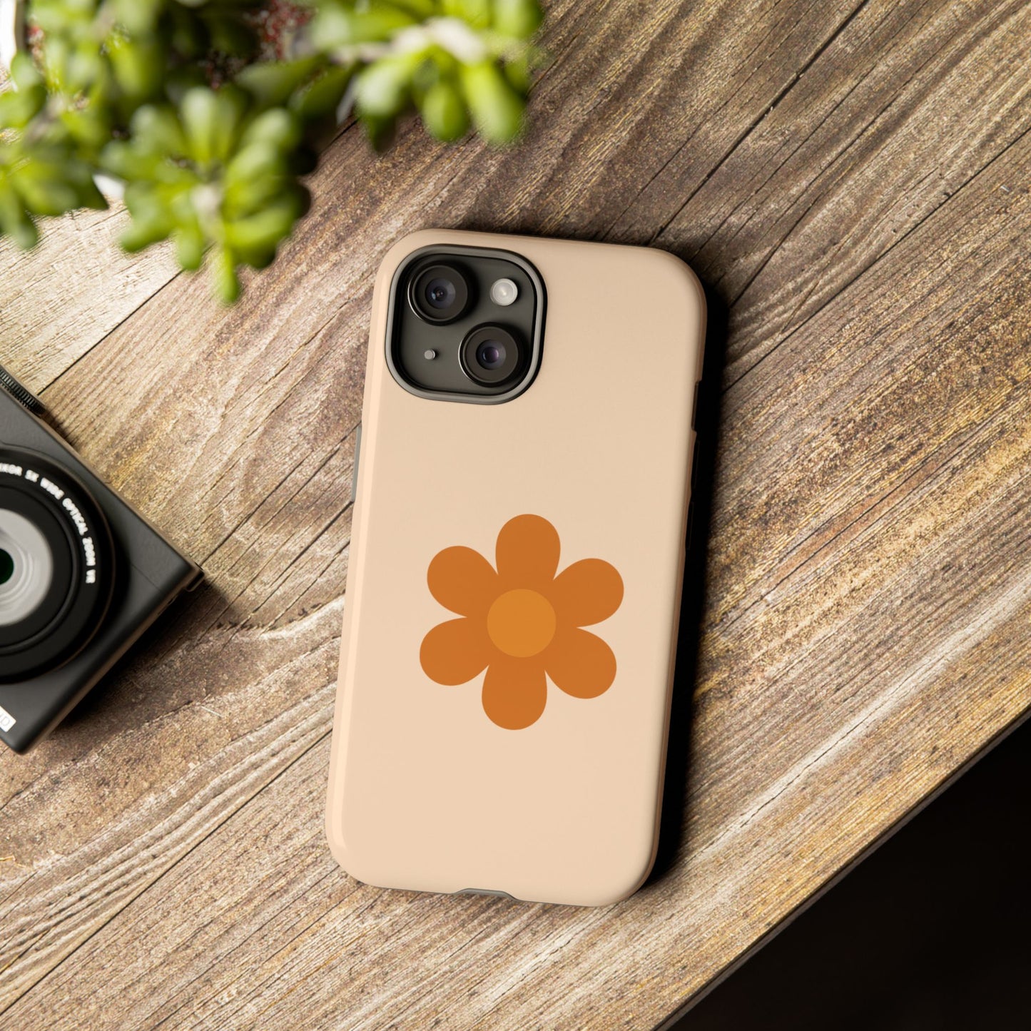 Stylish Flower Phone Case, Floral Tough Case, Trendy Mobile Cover, Cute Gift for Friends, Birthday, Everyday Use