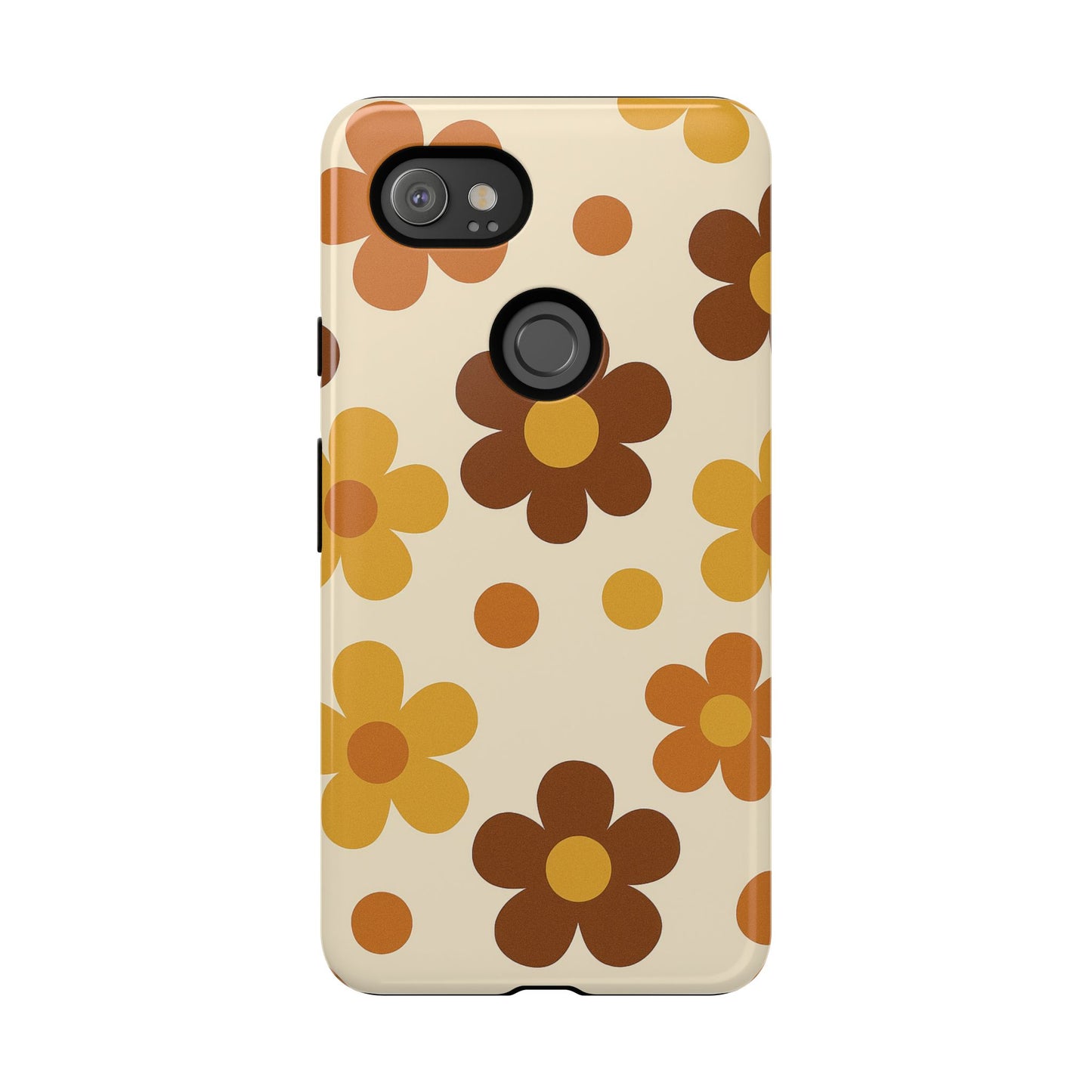 Flower Pattern Phone Case, Cute Phone Cover, Floral Design, Tough Phone Accessories, Gifts for Her, Boho Style Case