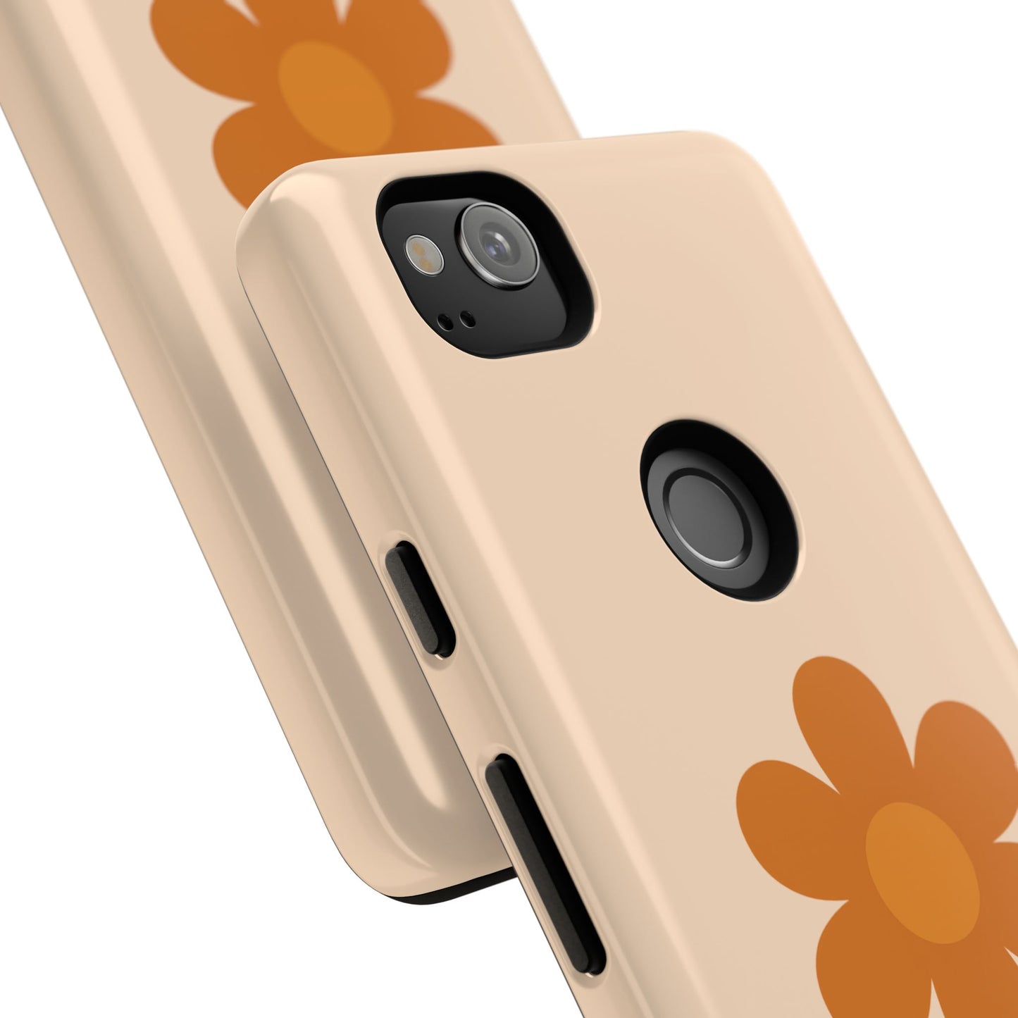 Stylish Flower Phone Case, Floral Tough Case, Trendy Mobile Cover, Cute Gift for Friends, Birthday, Everyday Use