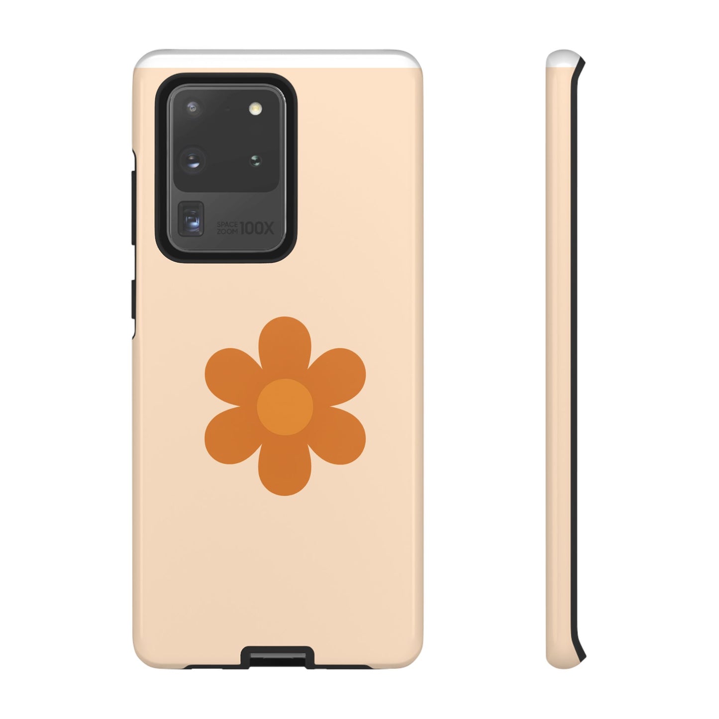 Stylish Flower Phone Case, Floral Tough Case, Trendy Mobile Cover, Cute Gift for Friends, Birthday, Everyday Use