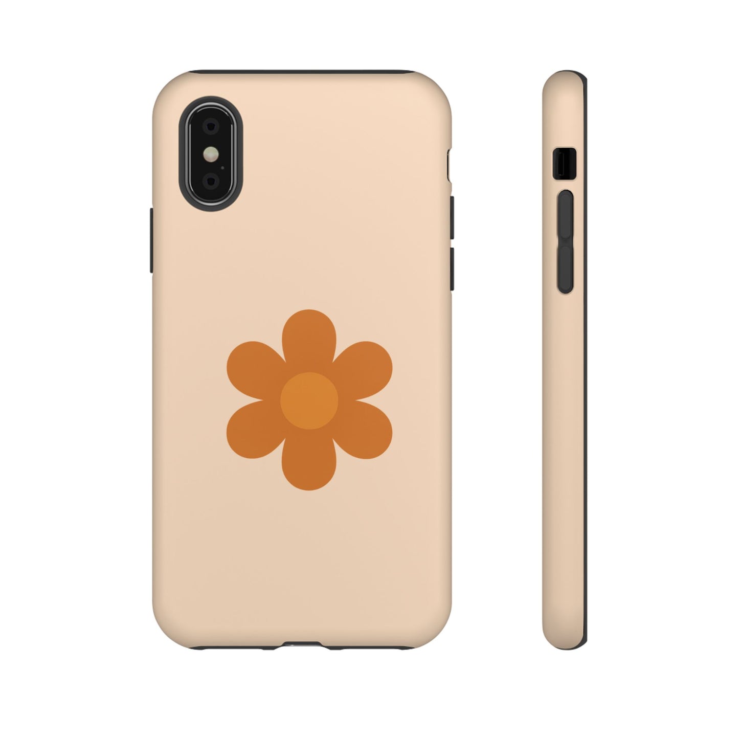 Stylish Flower Phone Case, Floral Tough Case, Trendy Mobile Cover, Cute Gift for Friends, Birthday, Everyday Use