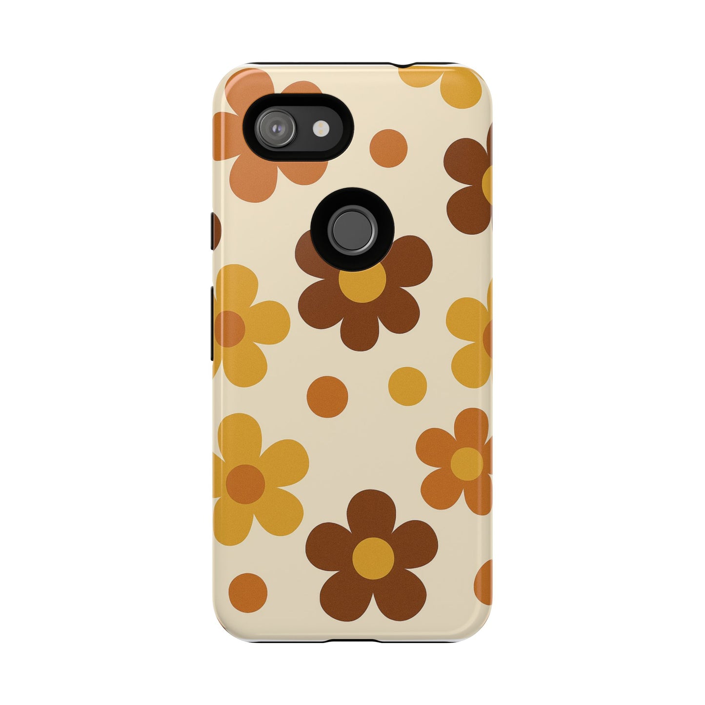 Flower Pattern Phone Case, Cute Phone Cover, Floral Design, Tough Phone Accessories, Gifts for Her, Boho Style Case