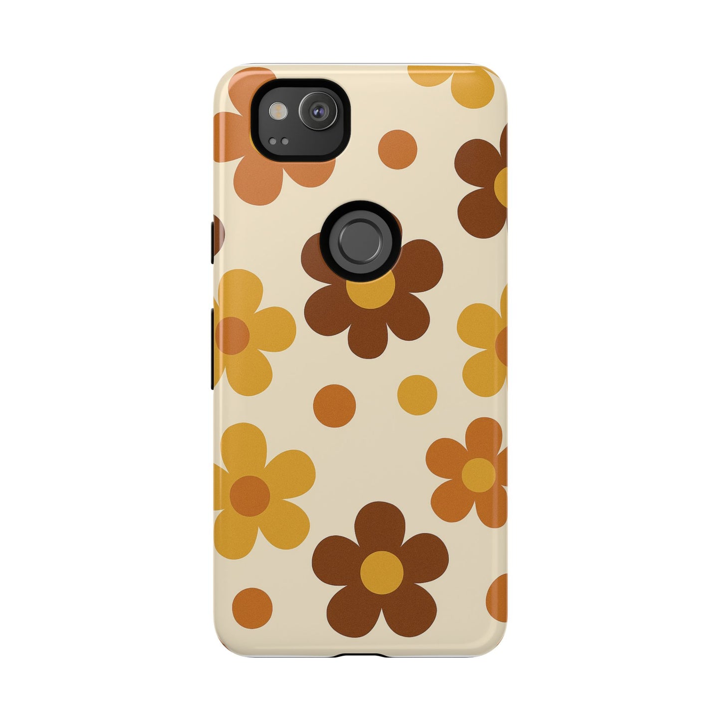 Flower Pattern Phone Case, Cute Phone Cover, Floral Design, Tough Phone Accessories, Gifts for Her, Boho Style Case