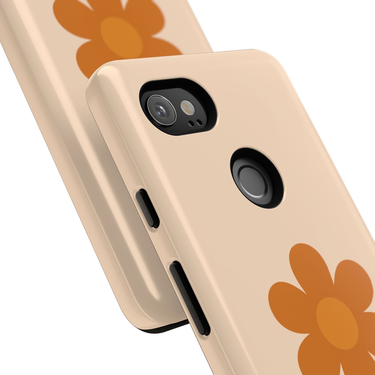 Stylish Flower Phone Case, Floral Tough Case, Trendy Mobile Cover, Cute Gift for Friends, Birthday, Everyday Use