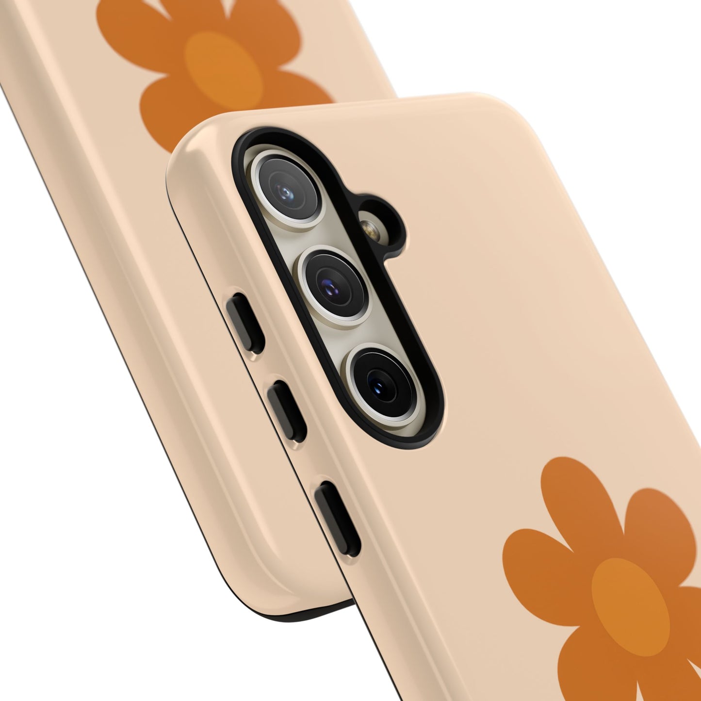Stylish Flower Phone Case, Floral Tough Case, Trendy Mobile Cover, Cute Gift for Friends, Birthday, Everyday Use