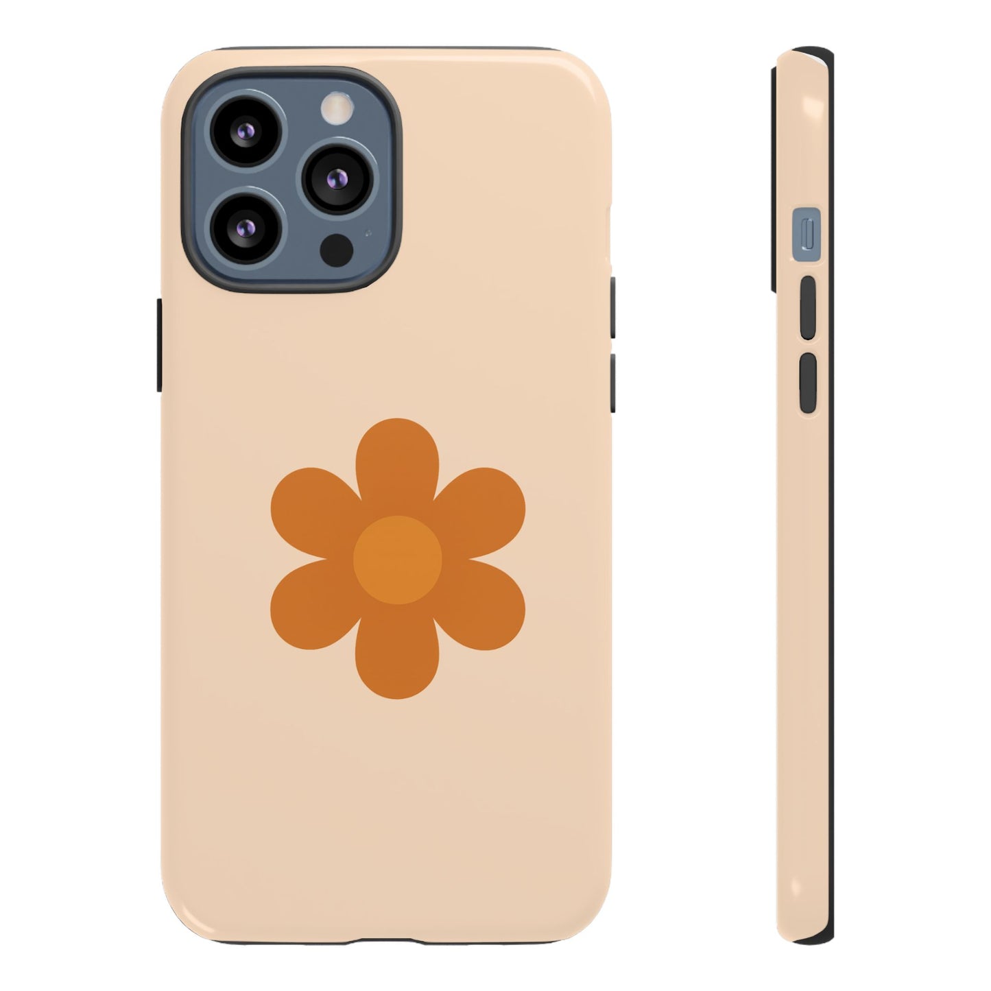 Stylish Flower Phone Case, Floral Tough Case, Trendy Mobile Cover, Cute Gift for Friends, Birthday, Everyday Use