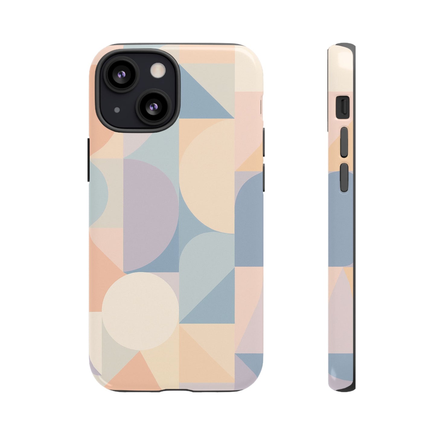 Geometric Phone Case - Stylish, Durable, Protective Cover for Everyday Use, Gift for Her, Trendy Design, Birthday, Back to School