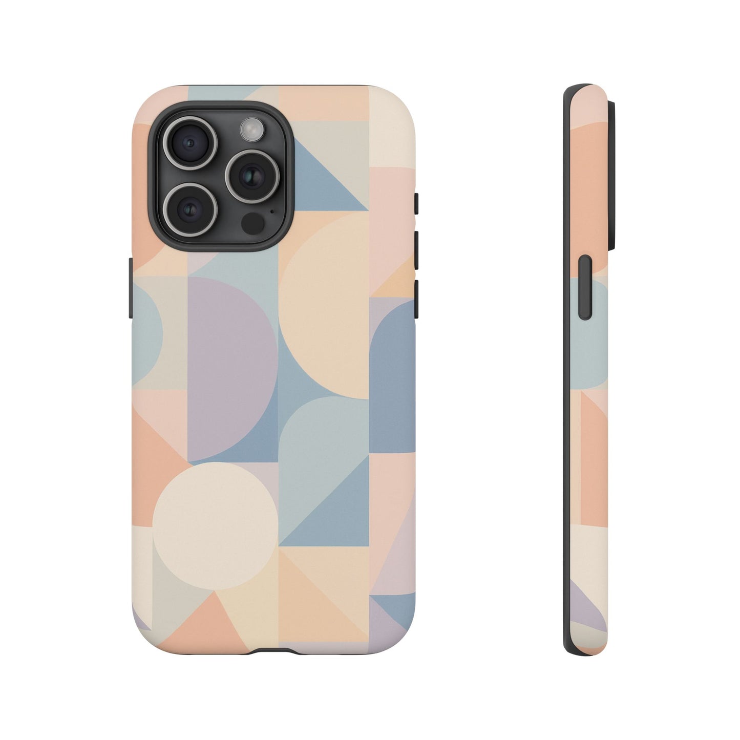 Geometric Phone Case - Stylish, Durable, Protective Cover for Everyday Use, Gift for Her, Trendy Design, Birthday, Back to School