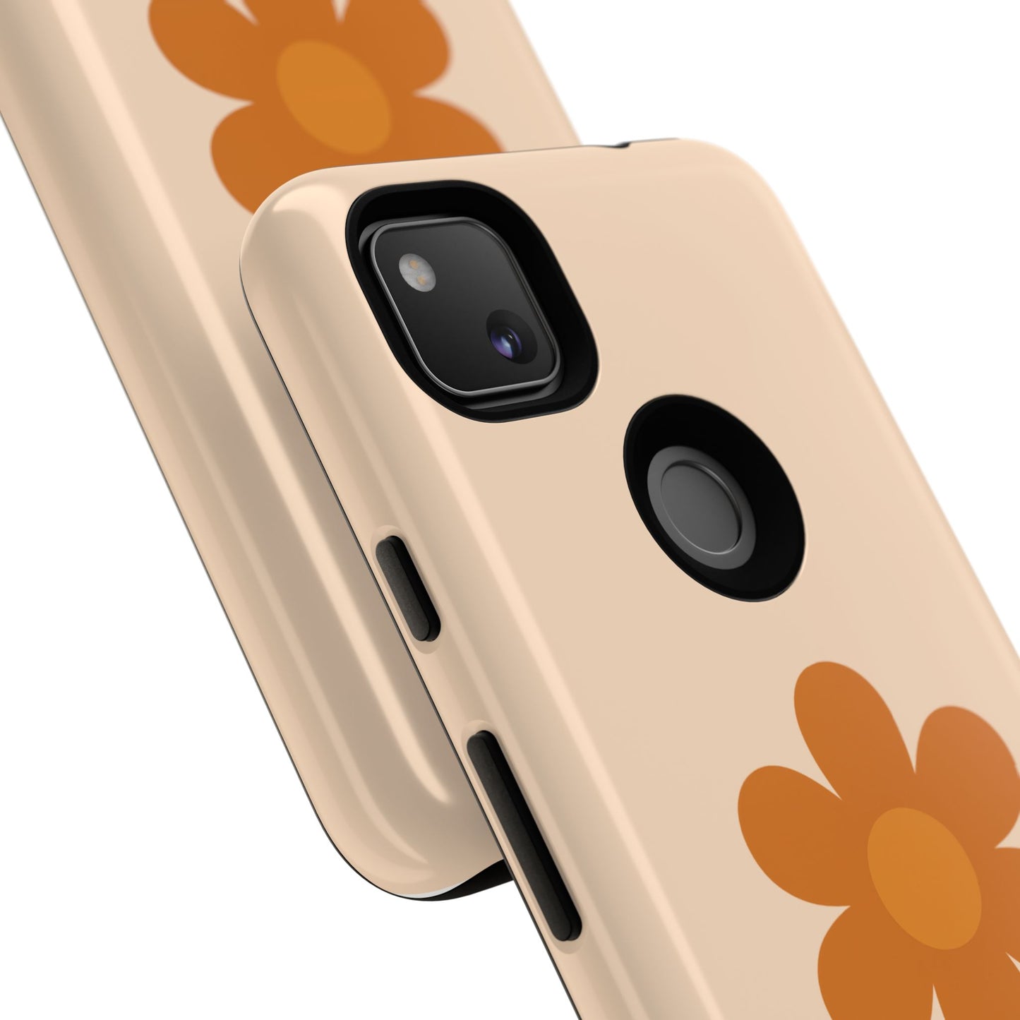 Stylish Flower Phone Case, Floral Tough Case, Trendy Mobile Cover, Cute Gift for Friends, Birthday, Everyday Use
