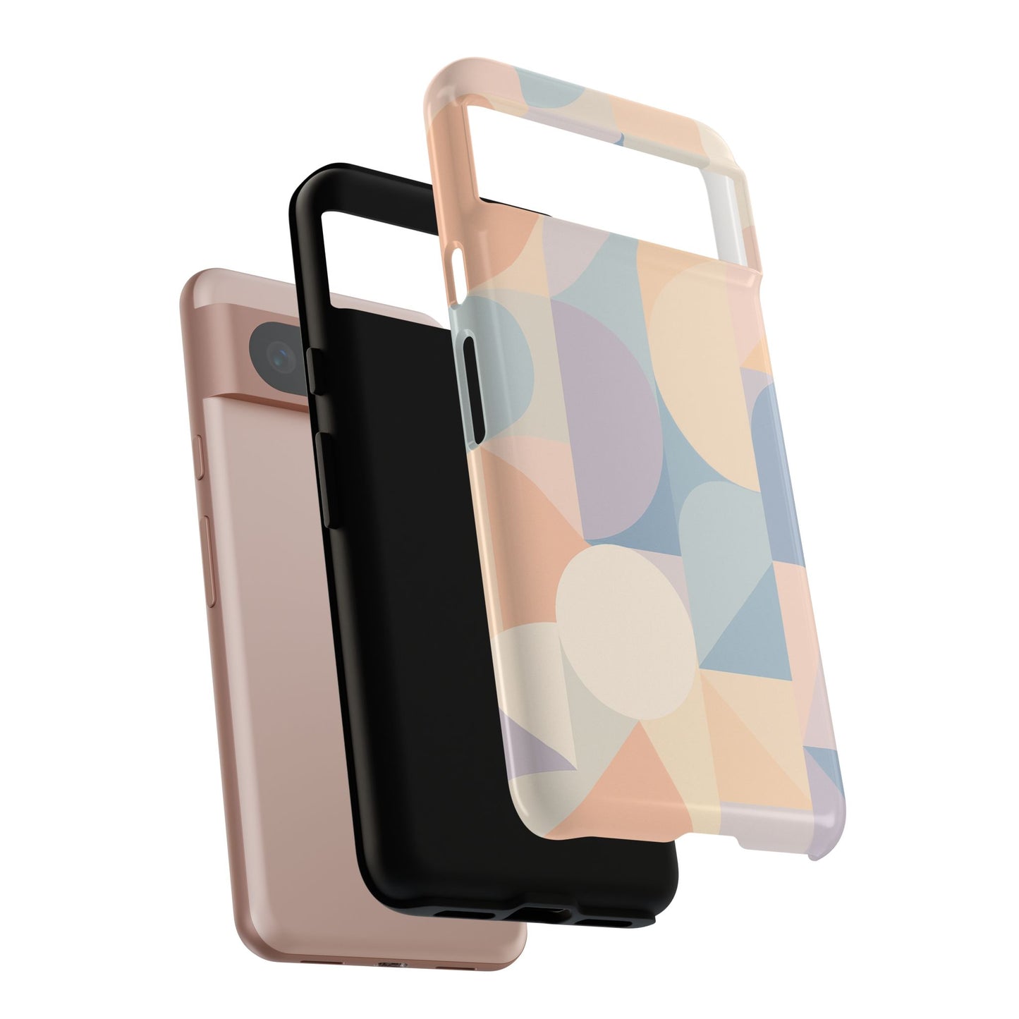 Geometric Phone Case - Stylish, Durable, Protective Cover for Everyday Use, Gift for Her, Trendy Design, Birthday, Back to School