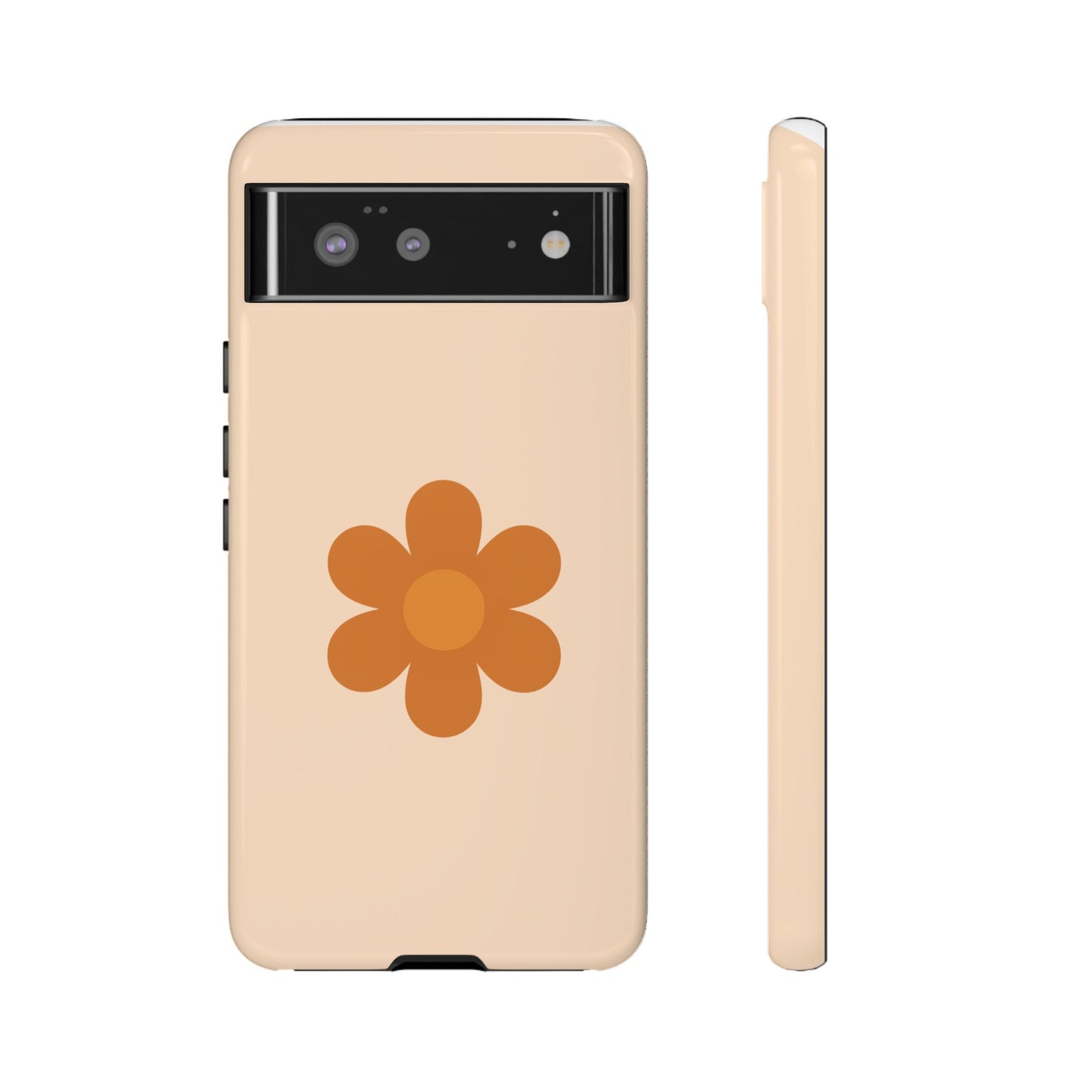 Stylish Flower Phone Case, Floral Tough Case, Trendy Mobile Cover, Cute Gift for Friends, Birthday, Everyday Use