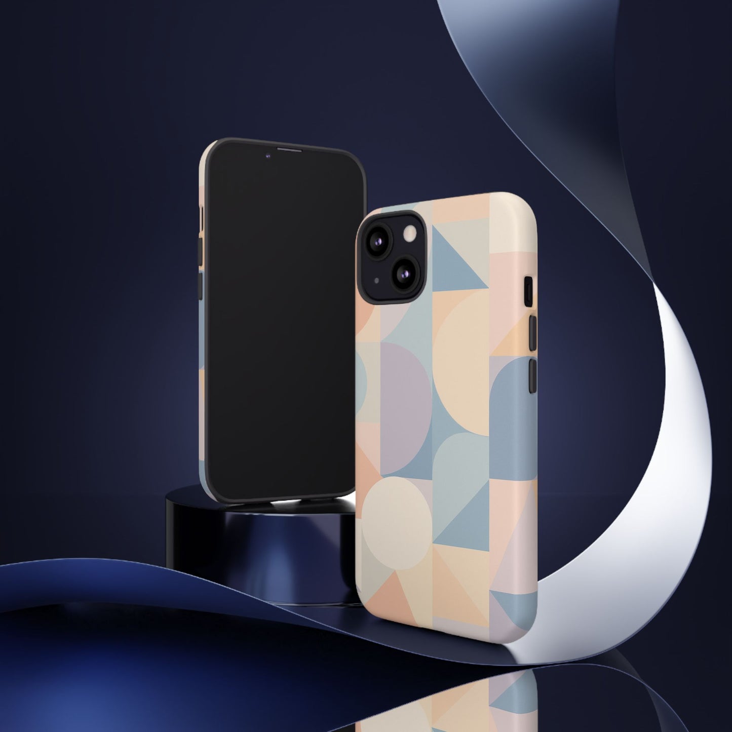 Geometric Phone Case - Stylish, Durable, Protective Cover for Everyday Use, Gift for Her, Trendy Design, Birthday, Back to School
