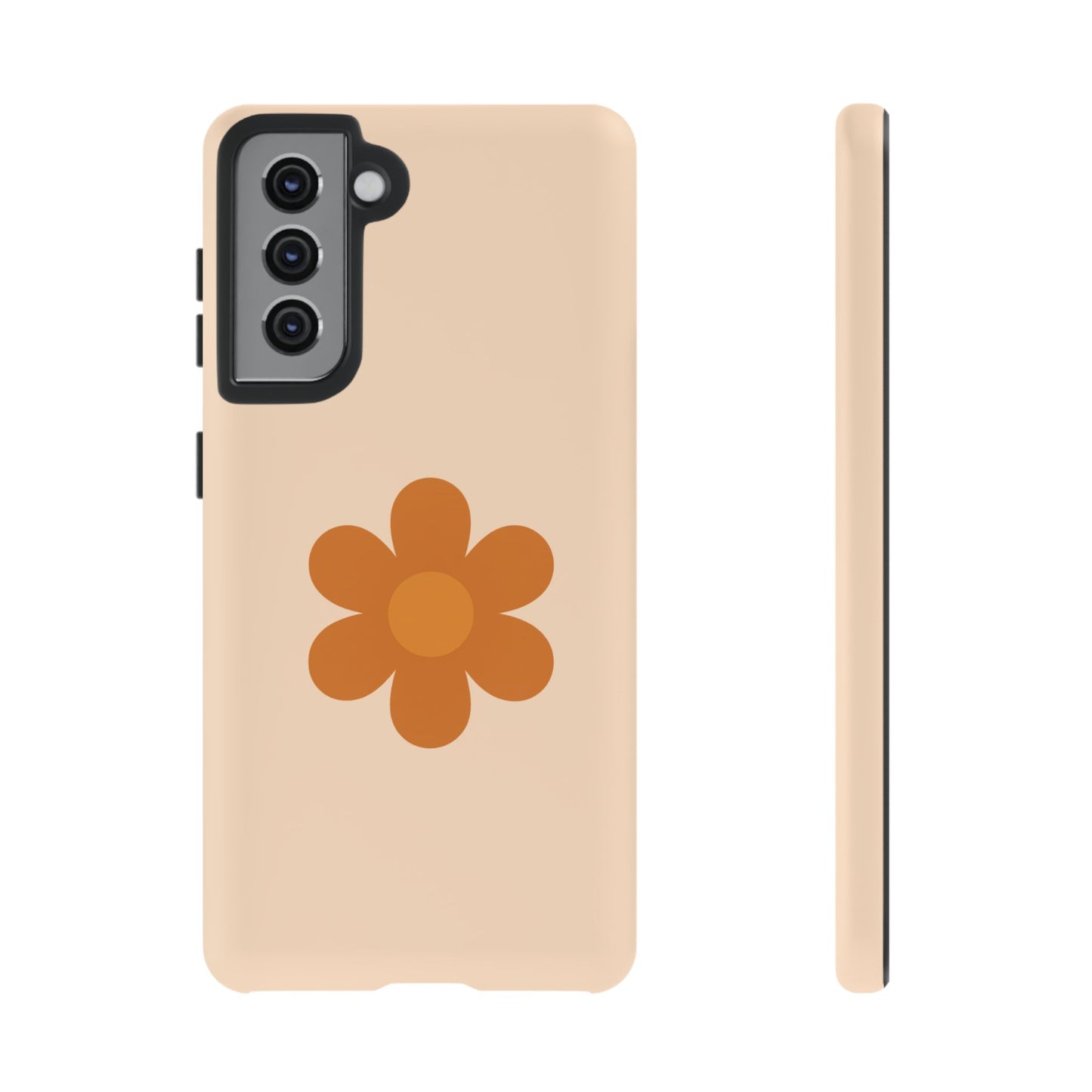 Stylish Flower Phone Case, Floral Tough Case, Trendy Mobile Cover, Cute Gift for Friends, Birthday, Everyday Use