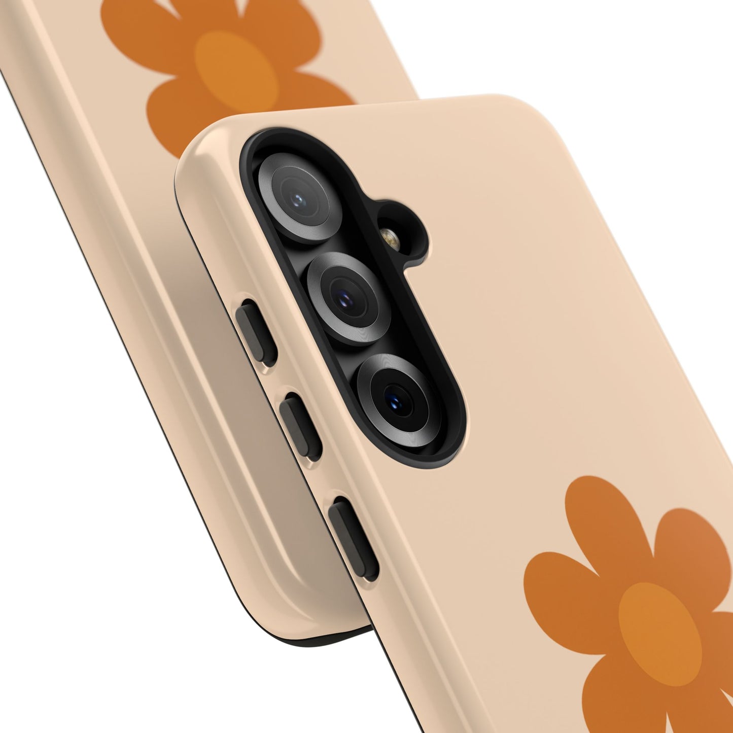 Stylish Flower Phone Case, Floral Tough Case, Trendy Mobile Cover, Cute Gift for Friends, Birthday, Everyday Use