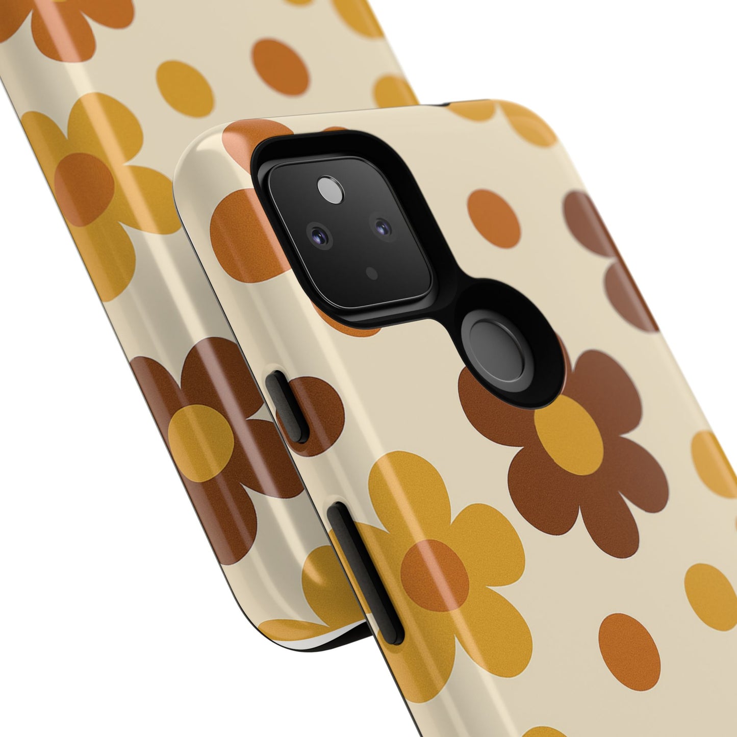 Flower Pattern Phone Case, Cute Phone Cover, Floral Design, Tough Phone Accessories, Gifts for Her, Boho Style Case