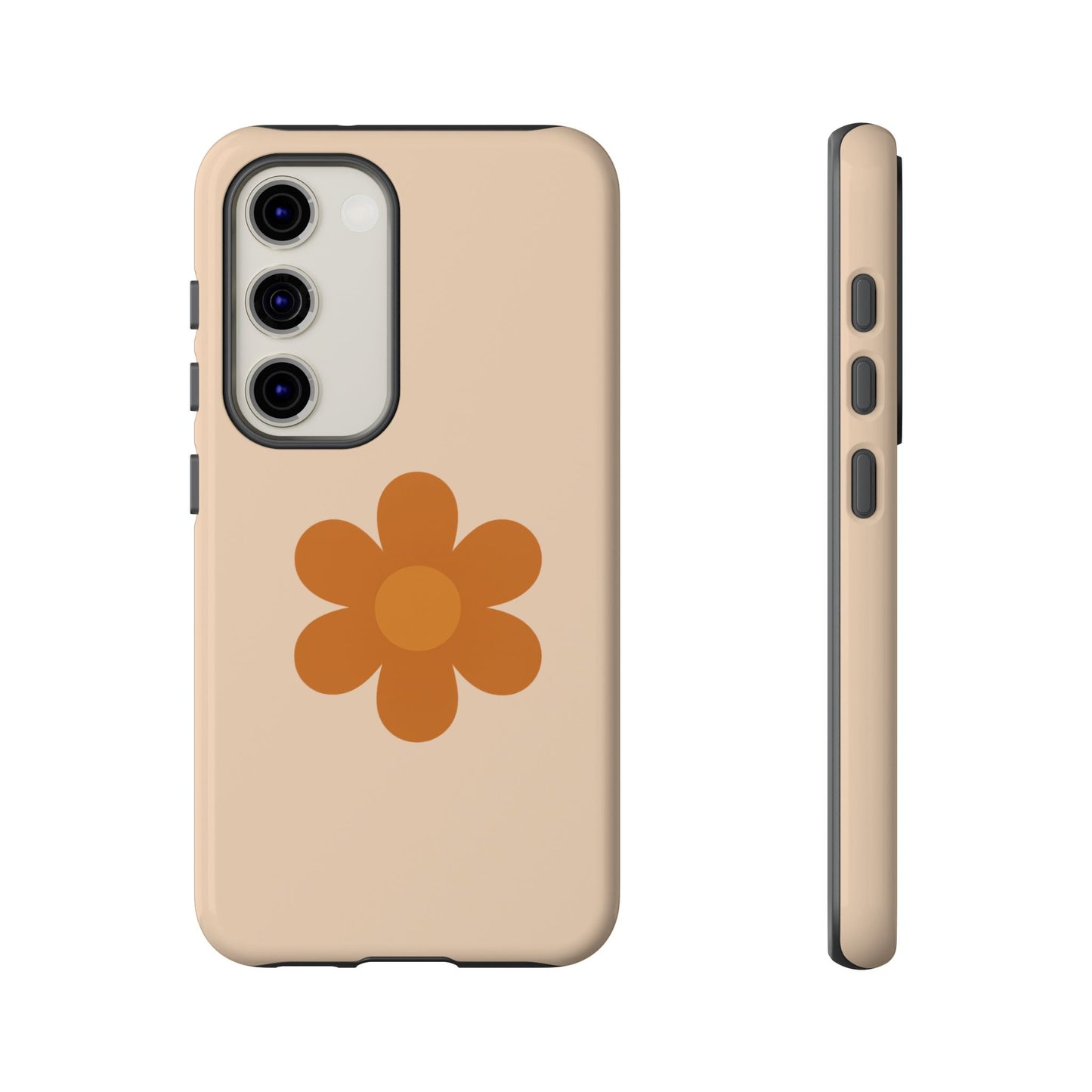 Stylish Flower Phone Case, Floral Tough Case, Trendy Mobile Cover, Cute Gift for Friends, Birthday, Everyday Use