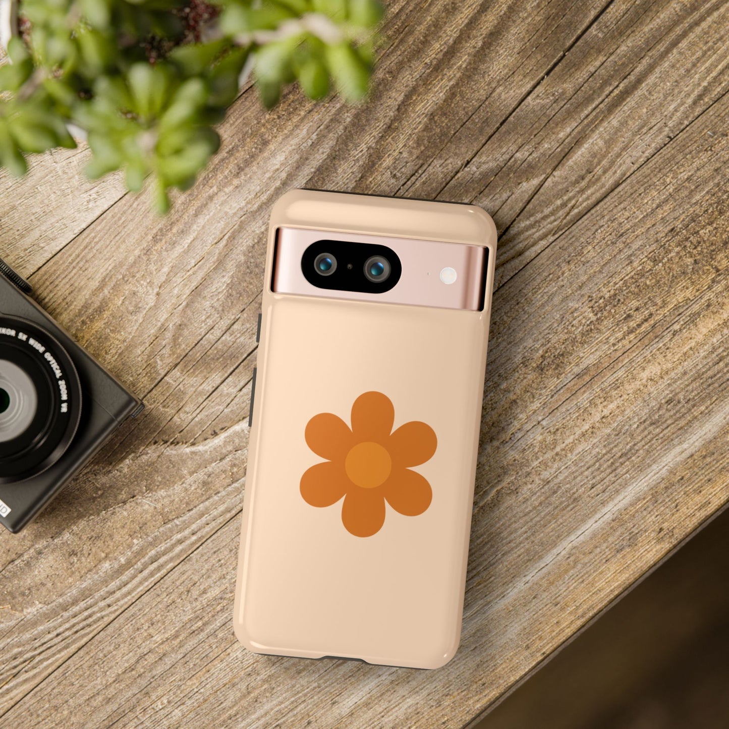 Stylish Flower Phone Case, Floral Tough Case, Trendy Mobile Cover, Cute Gift for Friends, Birthday, Everyday Use