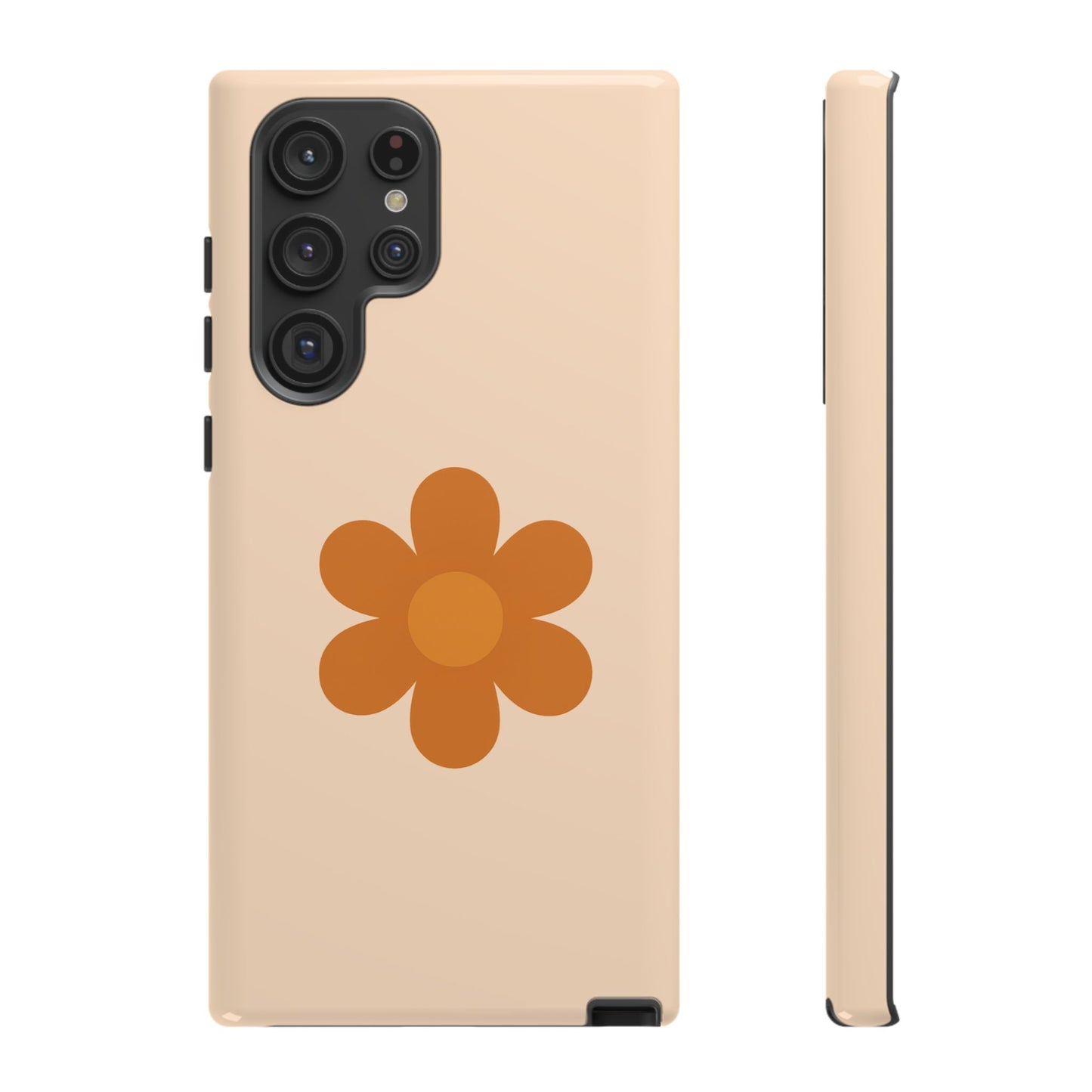 Stylish Flower Phone Case, Floral Tough Case, Trendy Mobile Cover, Cute Gift for Friends, Birthday, Everyday Use