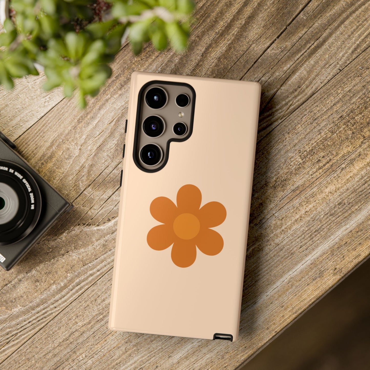 Stylish Flower Phone Case, Floral Tough Case, Trendy Mobile Cover, Cute Gift for Friends, Birthday, Everyday Use