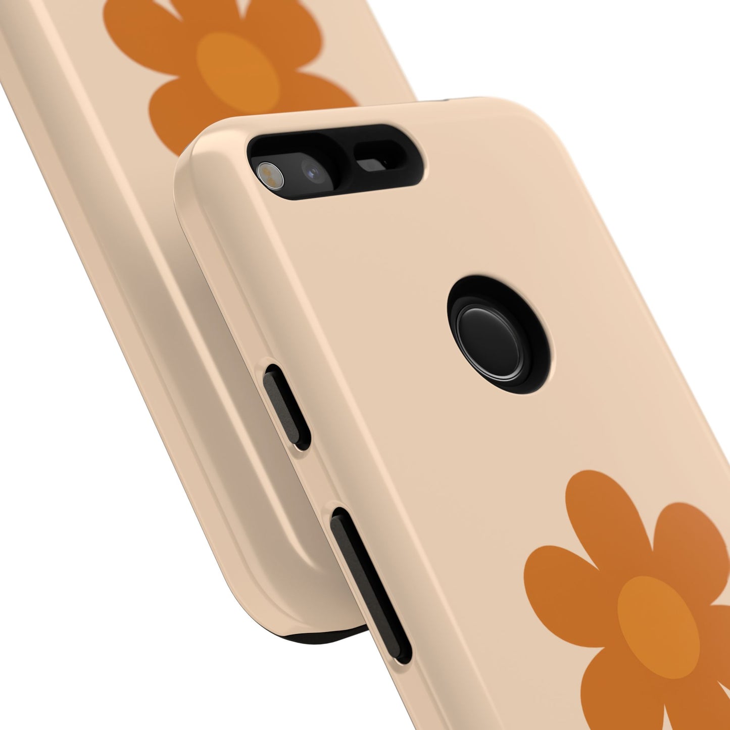 Stylish Flower Phone Case, Floral Tough Case, Trendy Mobile Cover, Cute Gift for Friends, Birthday, Everyday Use