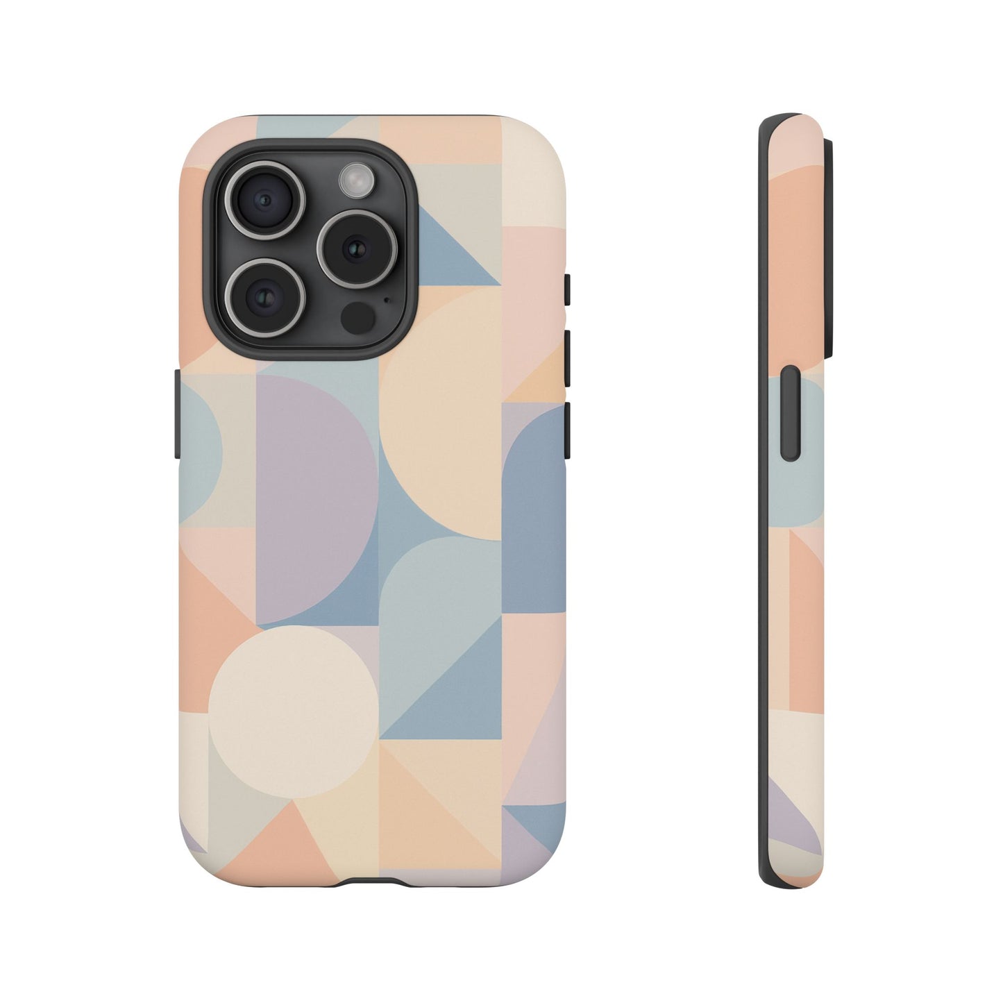 Geometric Phone Case - Stylish, Durable, Protective Cover for Everyday Use, Gift for Her, Trendy Design, Birthday, Back to School