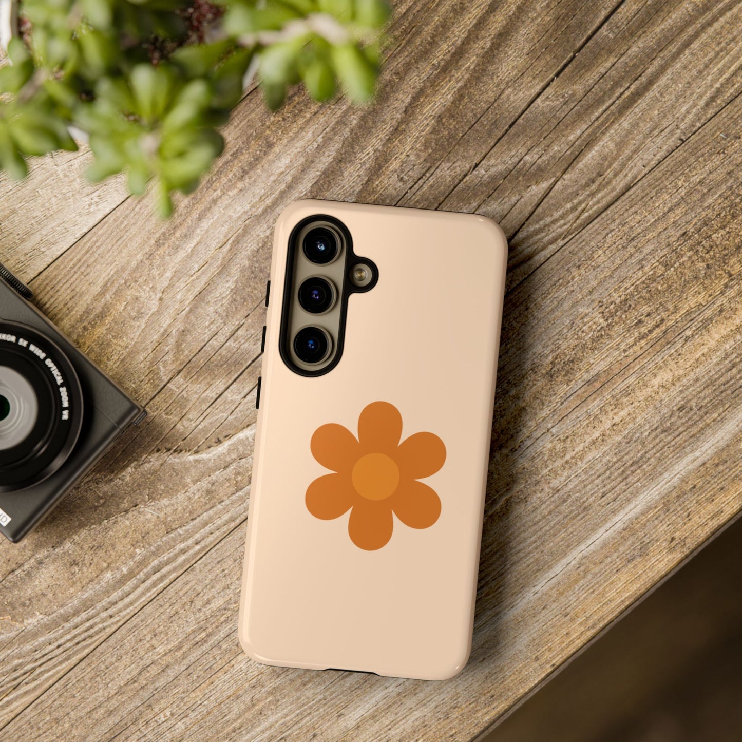 Stylish Flower Phone Case, Floral Tough Case, Trendy Mobile Cover, Cute Gift for Friends, Birthday, Everyday Use