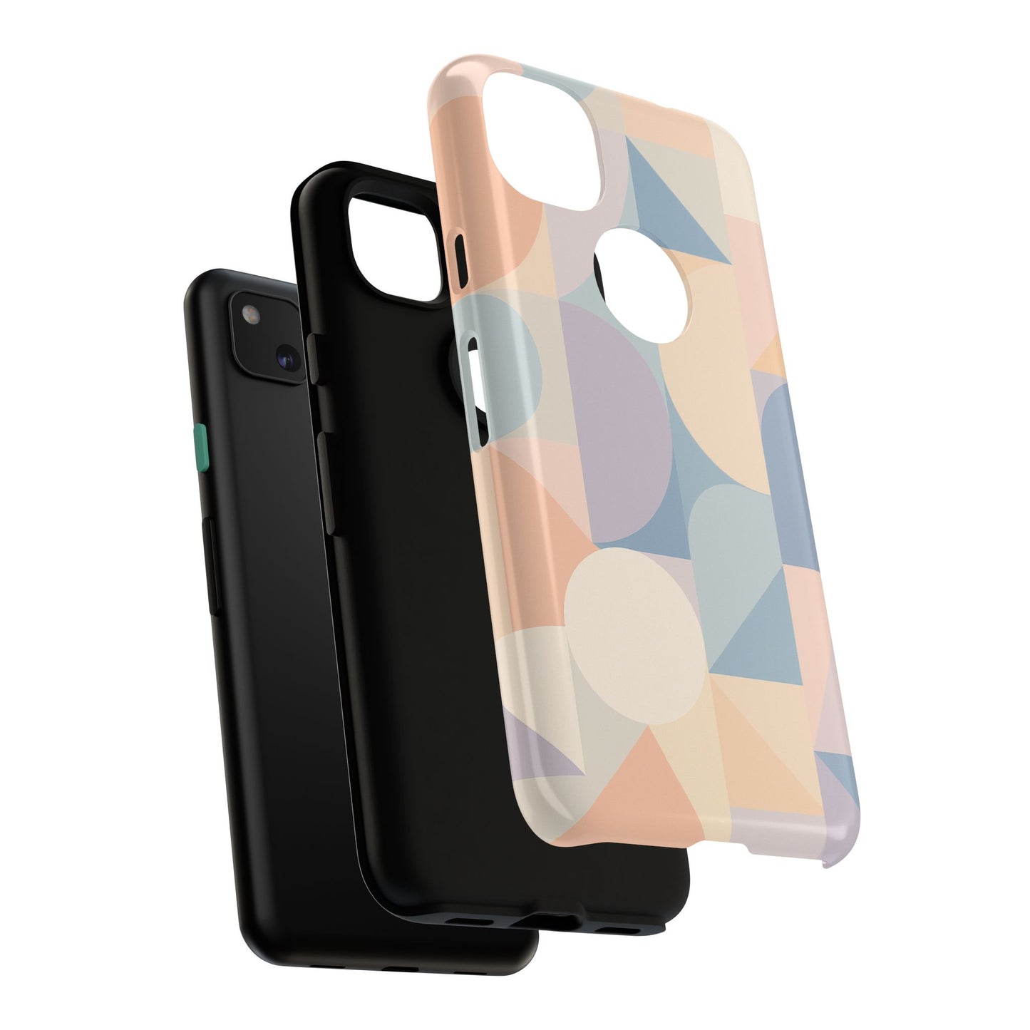 Geometric Phone Case - Stylish, Durable, Protective Cover for Everyday Use, Gift for Her, Trendy Design, Birthday, Back to School