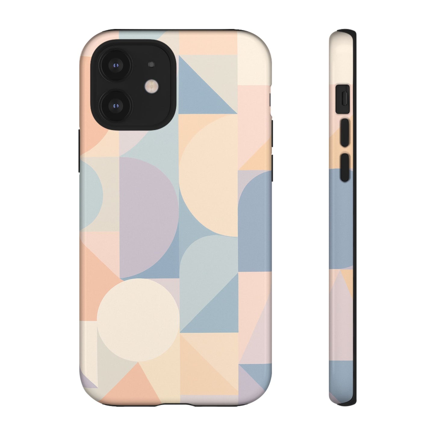 Geometric Phone Case - Stylish, Durable, Protective Cover for Everyday Use, Gift for Her, Trendy Design, Birthday, Back to School