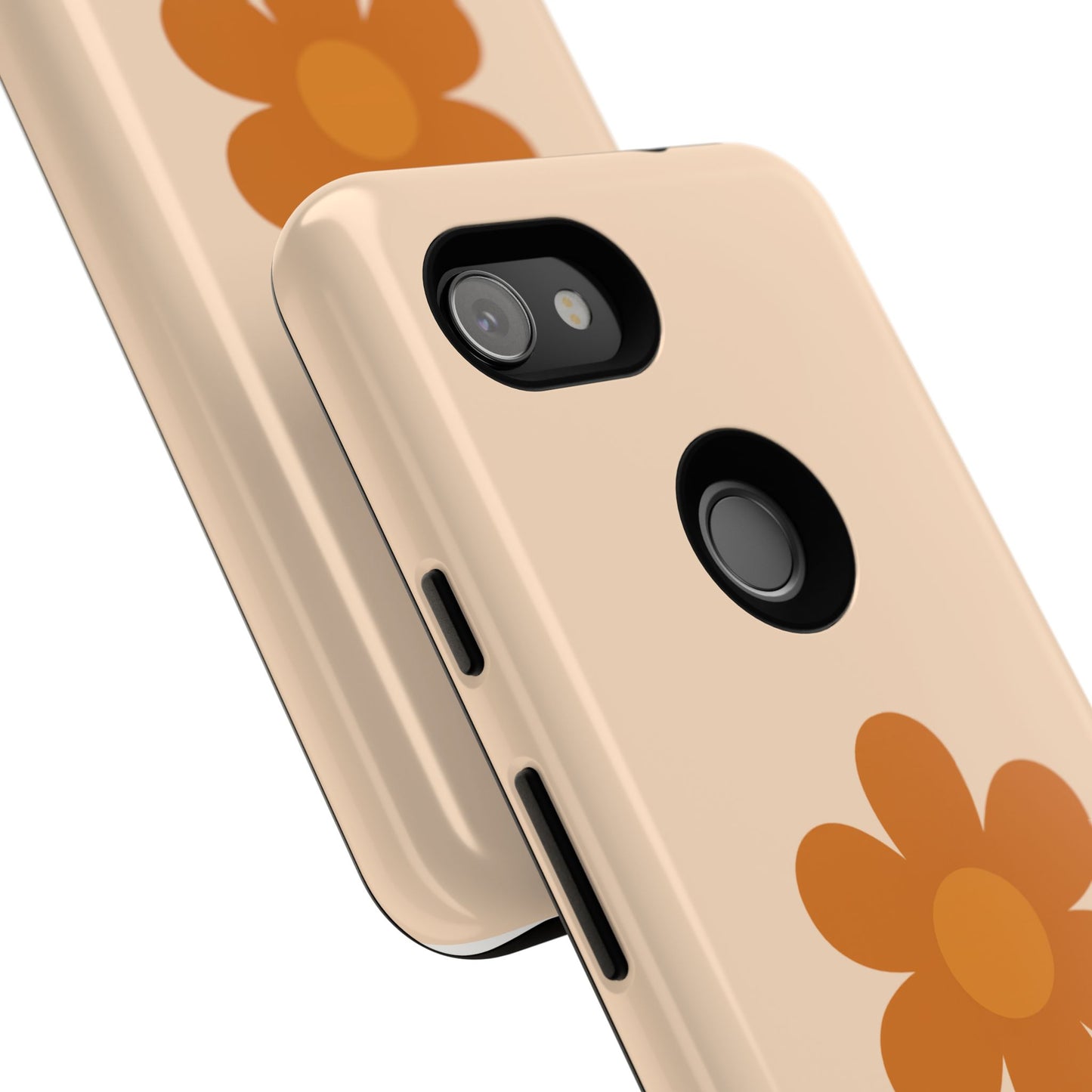 Stylish Flower Phone Case, Floral Tough Case, Trendy Mobile Cover, Cute Gift for Friends, Birthday, Everyday Use