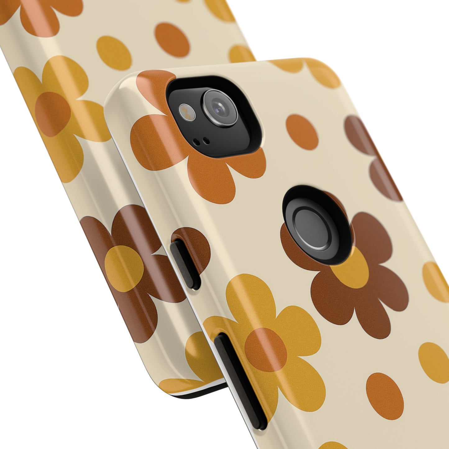Flower Pattern Phone Case, Cute Phone Cover, Floral Design, Tough Phone Accessories, Gifts for Her, Boho Style Case