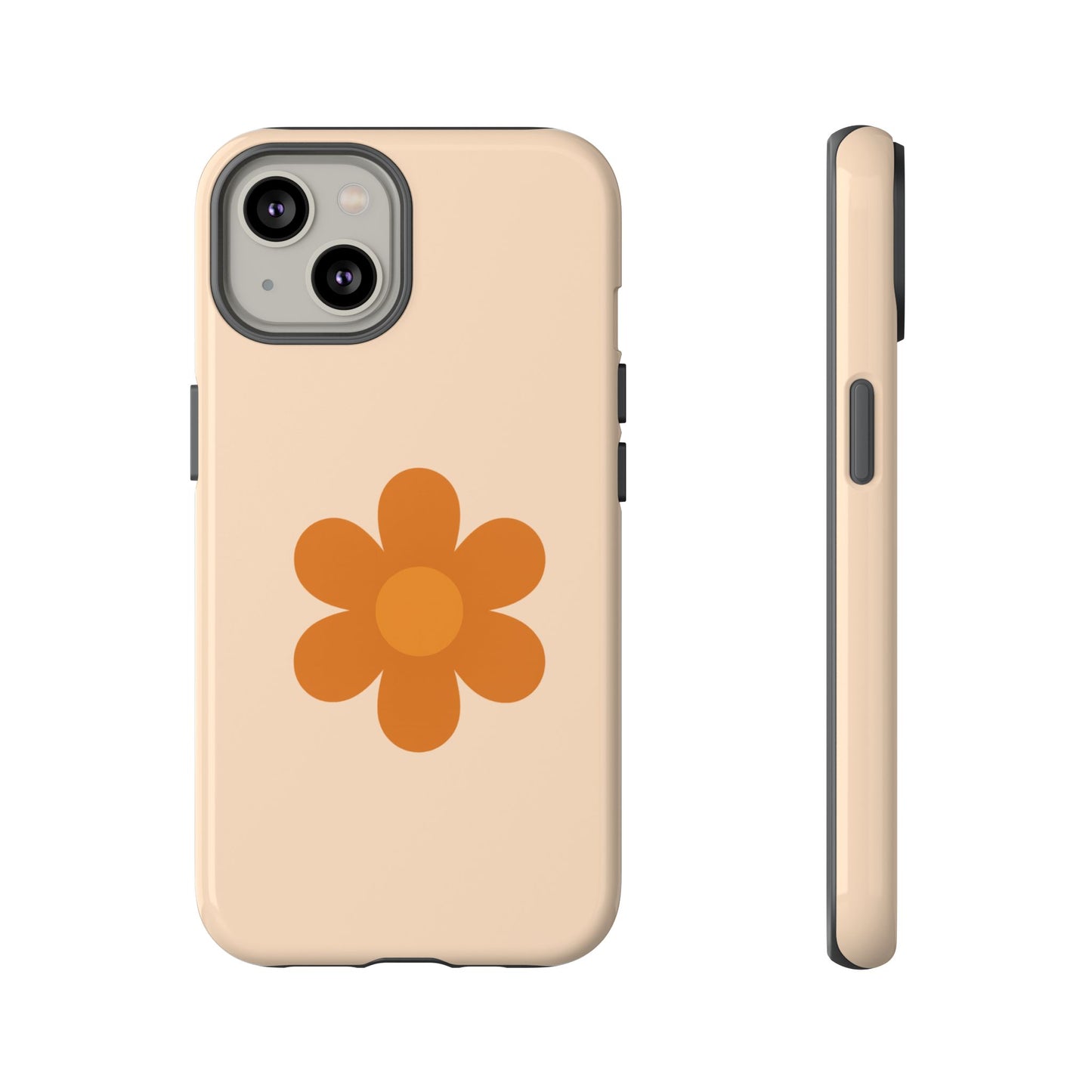 Stylish Flower Phone Case, Floral Tough Case, Trendy Mobile Cover, Cute Gift for Friends, Birthday, Everyday Use