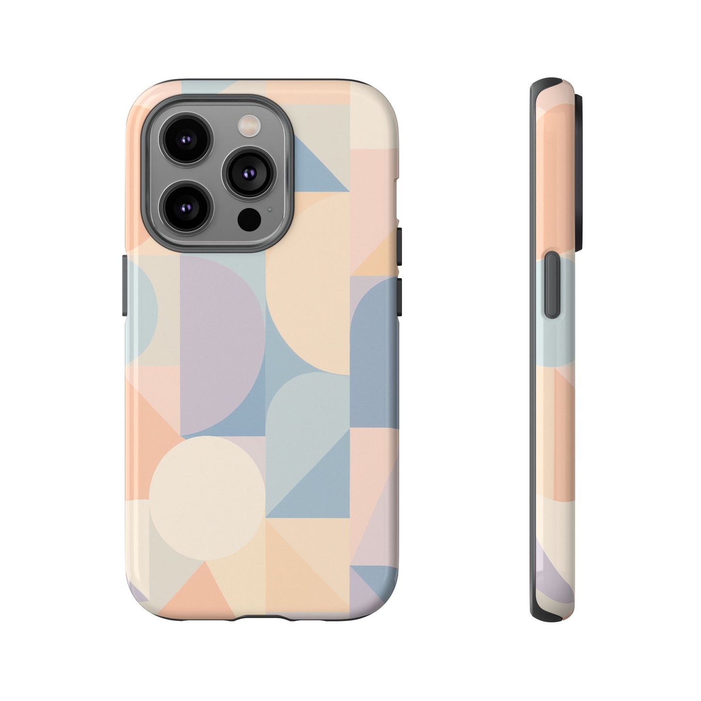 Geometric Phone Case - Stylish, Durable, Protective Cover for Everyday Use, Gift for Her, Trendy Design, Birthday, Back to School