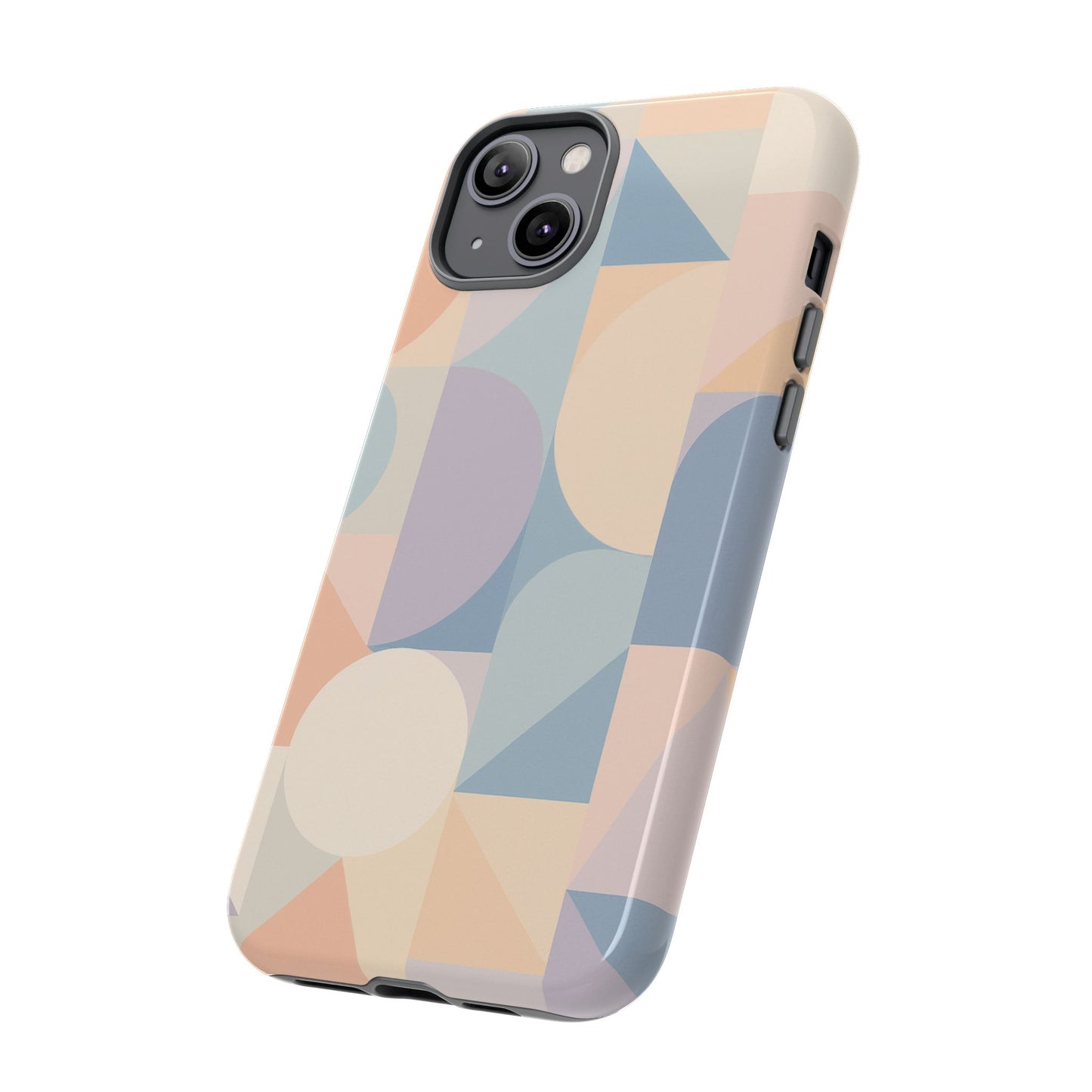 Geometric Phone Case - Stylish, Durable, Protective Cover for Everyday Use, Gift for Her, Trendy Design, Birthday, Back to School