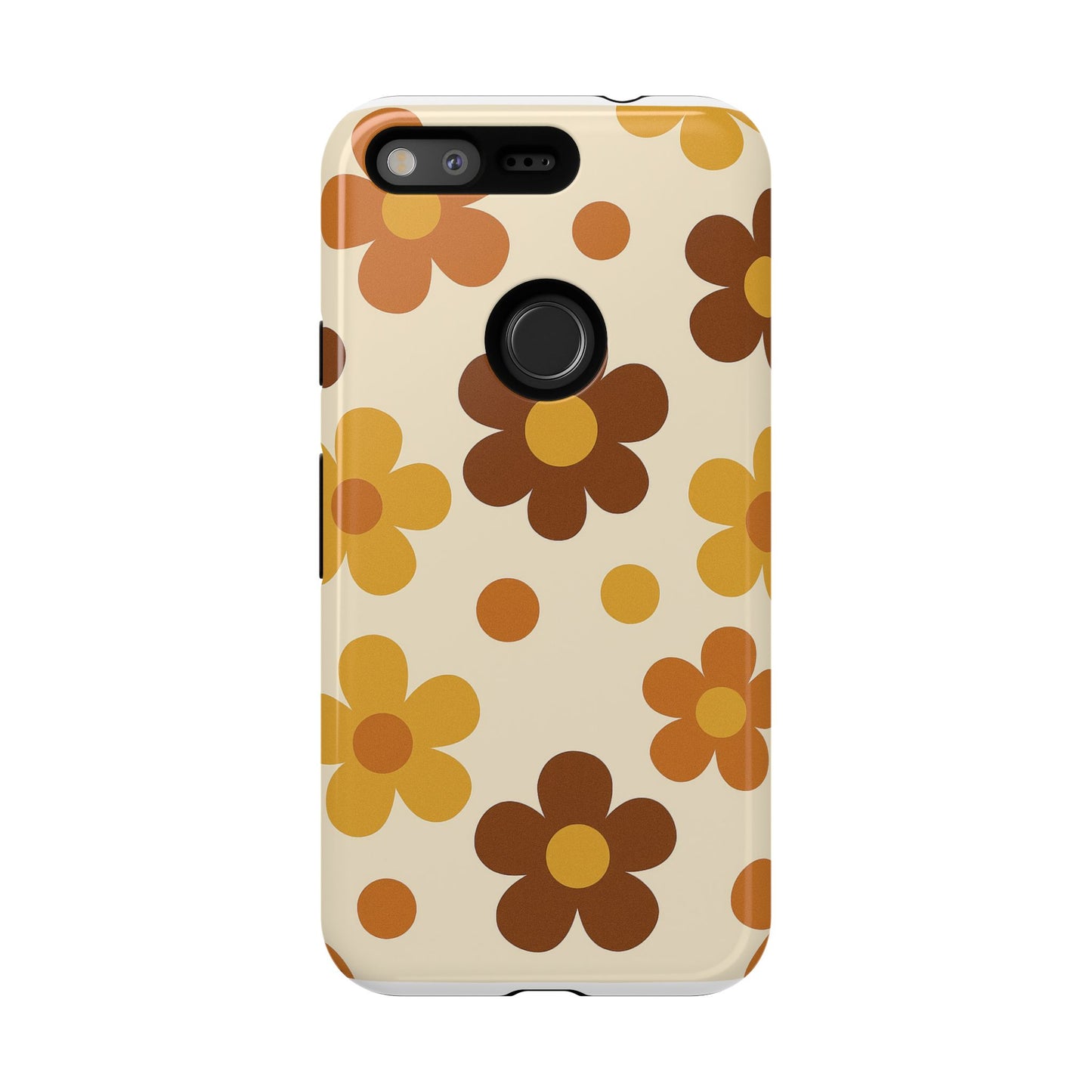 Flower Pattern Phone Case, Cute Phone Cover, Floral Design, Tough Phone Accessories, Gifts for Her, Boho Style Case