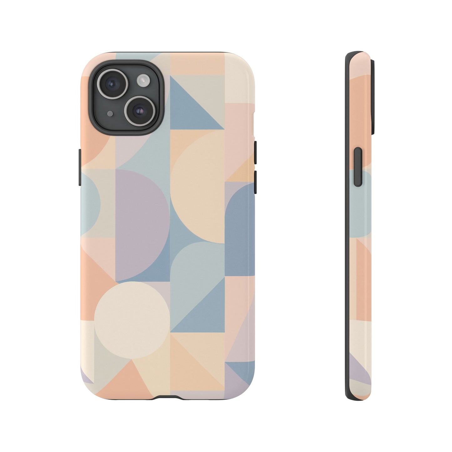 Geometric Phone Case - Stylish, Durable, Protective Cover for Everyday Use, Gift for Her, Trendy Design, Birthday, Back to School