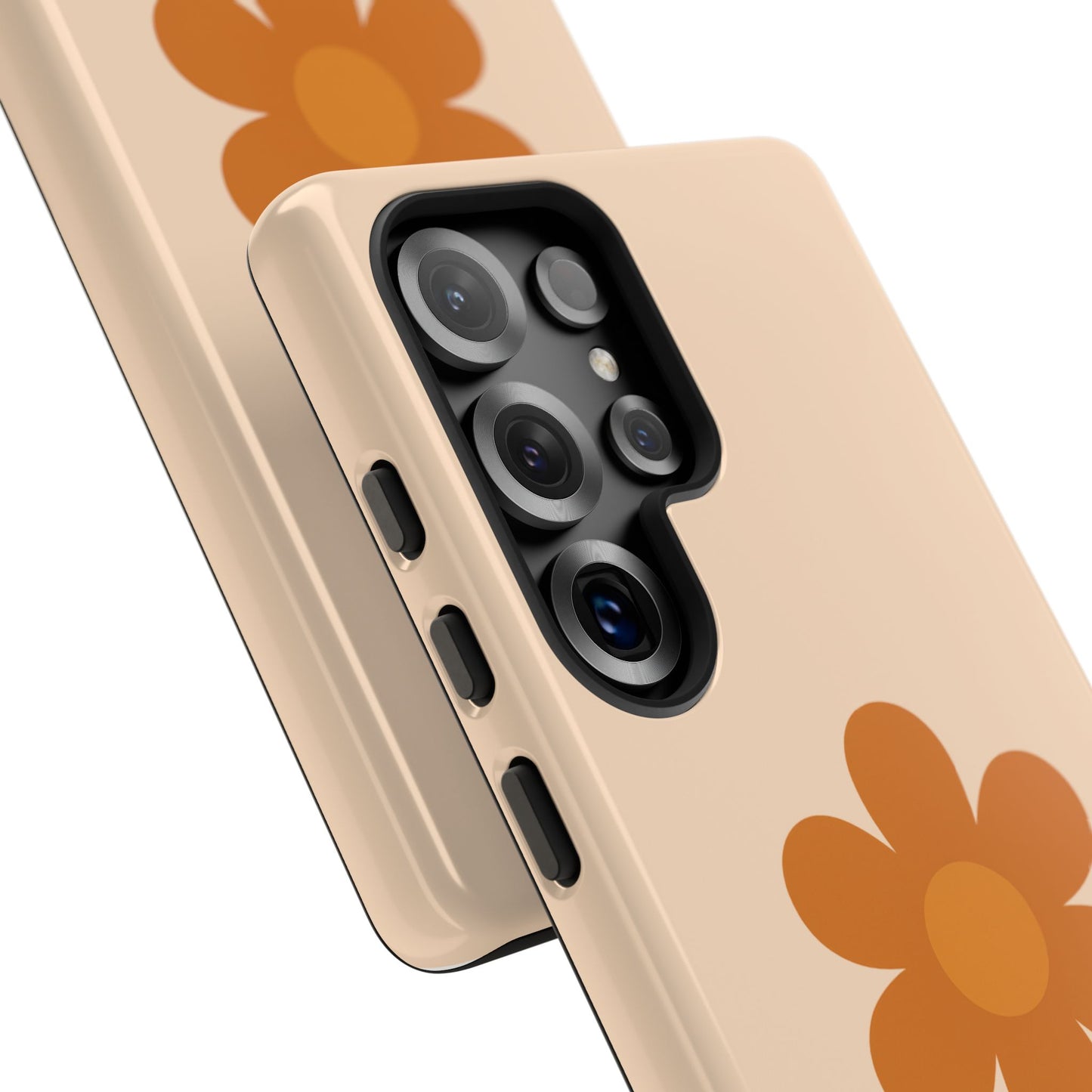 Stylish Flower Phone Case, Floral Tough Case, Trendy Mobile Cover, Cute Gift for Friends, Birthday, Everyday Use