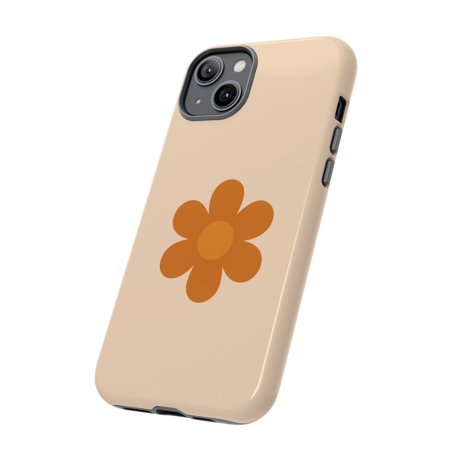 Stylish Flower Phone Case, Floral Tough Case, Trendy Mobile Cover, Cute Gift for Friends, Birthday, Everyday Use