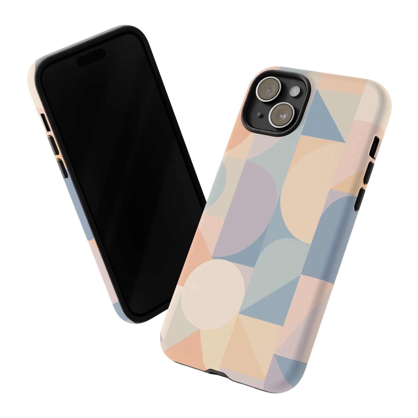 Geometric Phone Case - Stylish, Durable, Protective Cover for Everyday Use, Gift for Her, Trendy Design, Birthday, Back to School