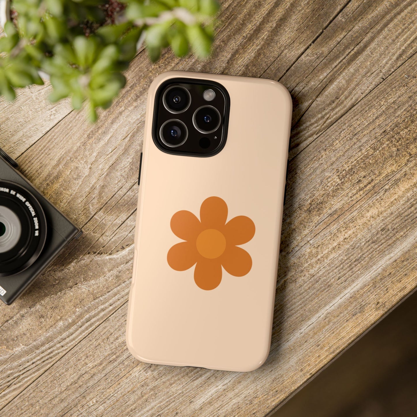 Stylish Flower Phone Case, Floral Tough Case, Trendy Mobile Cover, Cute Gift for Friends, Birthday, Everyday Use