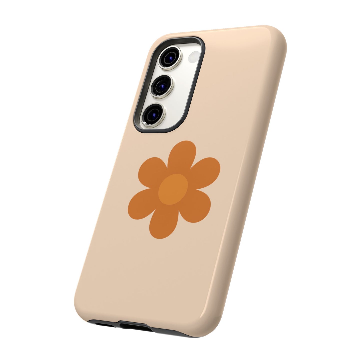 Stylish Flower Phone Case, Floral Tough Case, Trendy Mobile Cover, Cute Gift for Friends, Birthday, Everyday Use