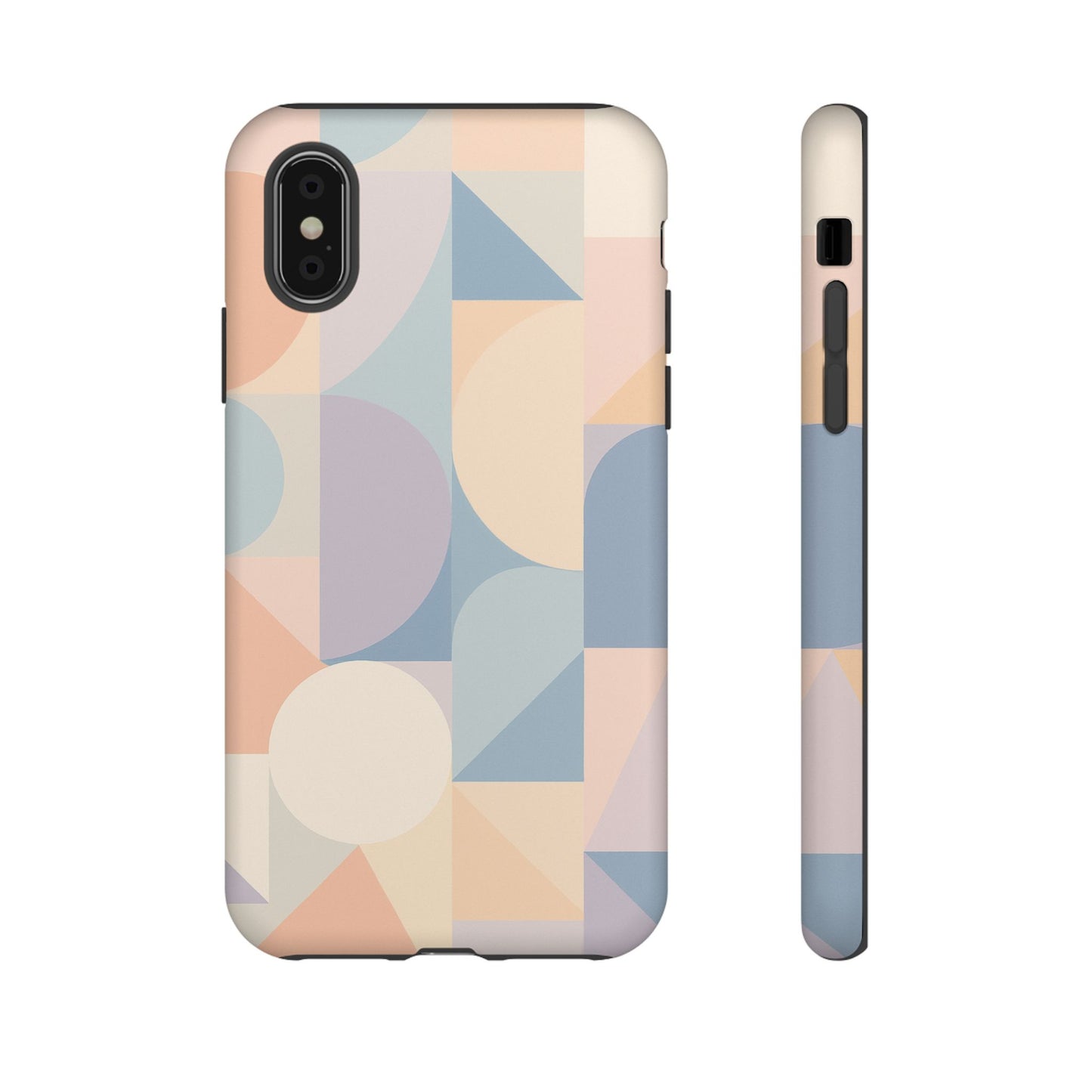 Geometric Phone Case - Stylish, Durable, Protective Cover for Everyday Use, Gift for Her, Trendy Design, Birthday, Back to School